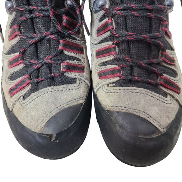 Raichle Shoes Raichle Womens 7 Black Lace Up Goretex Vibram Sole Motion Control Hiking Boots